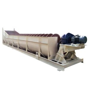 Spiral sand washing machine