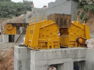 Impact crusehrs in sand making plant