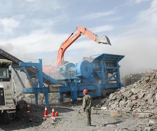 mobile crusher plant