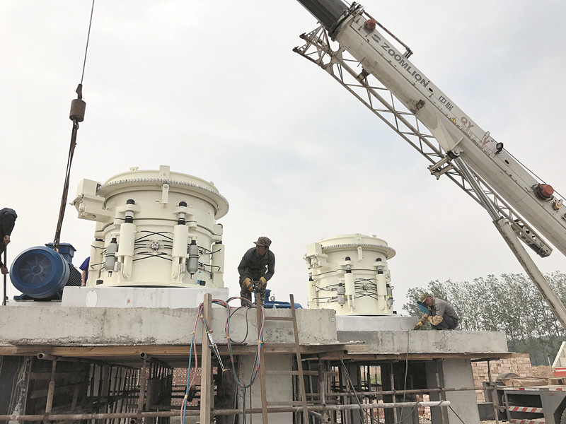 multi cylinder cone crusher for sale