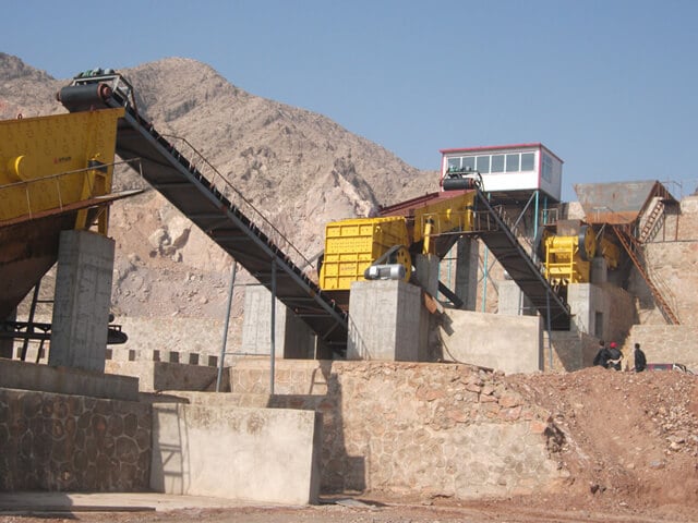 china jxsc impact crusher plant