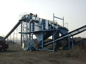 double deck vibrating screen