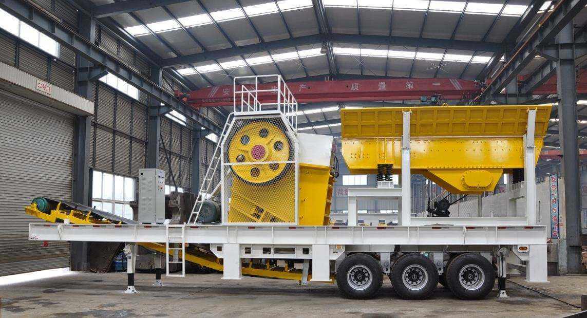 jxsc mobile jaw crusher