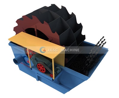 wheel sand washer equipment