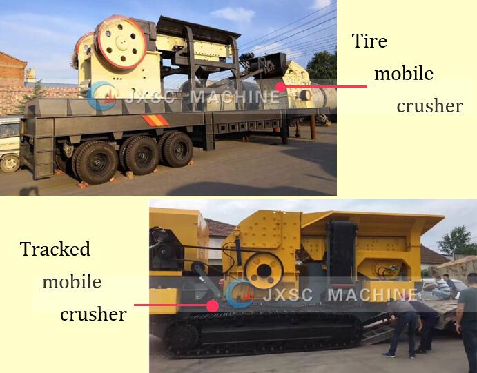 mobile crusher plant types