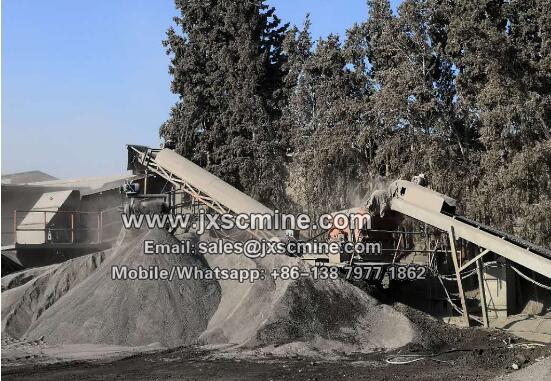 Morocco 60tph limestone crusher plant