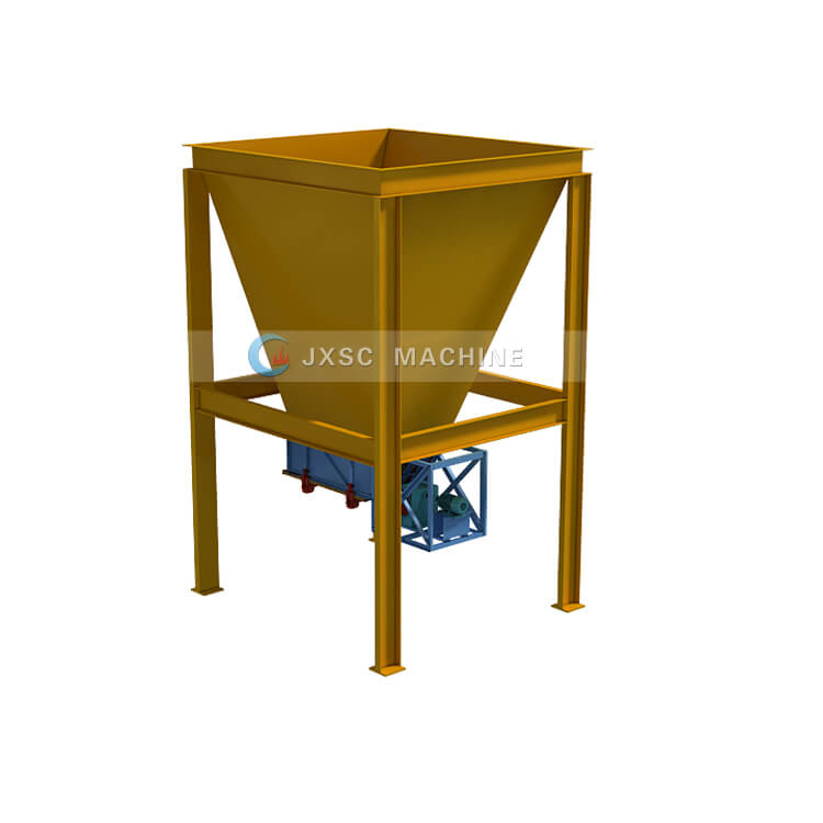 hopper chute feeder