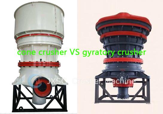 differece between cone crushers and gyratory crushers