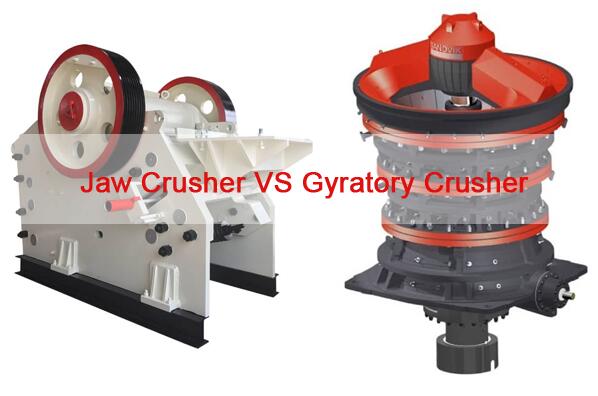 jaw crusher vs gyratory crusher
