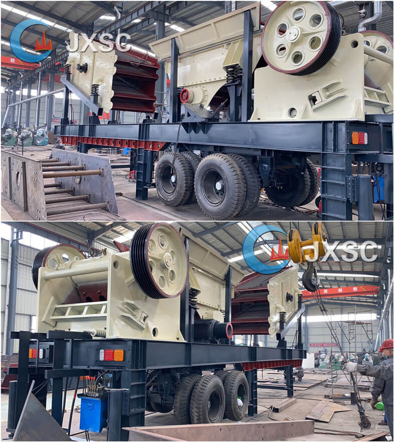 mobile crusher plant 30tph