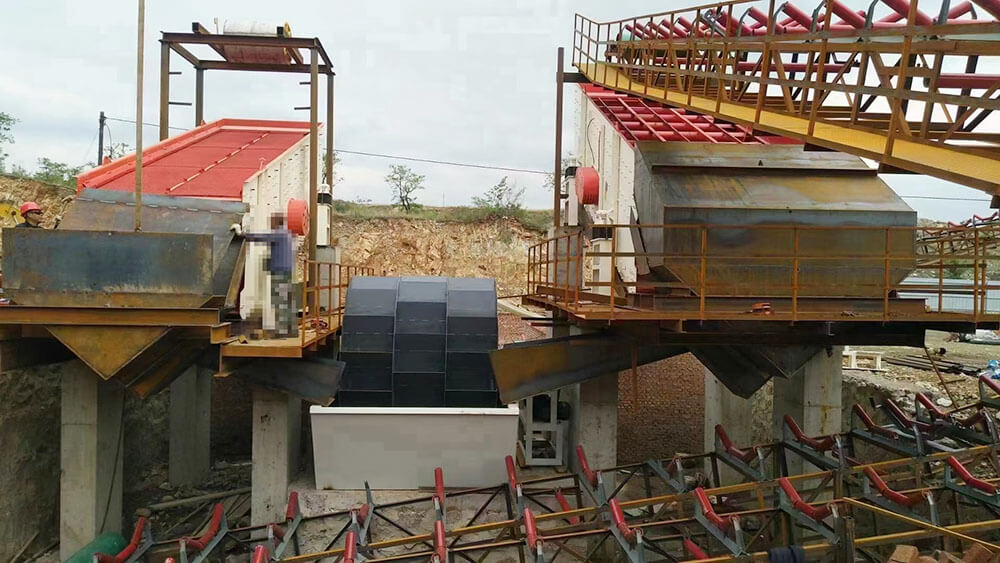 cobblestone crushing washing plant