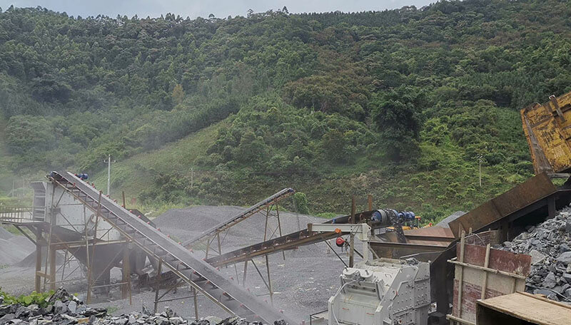 sand gravel production and washing plant