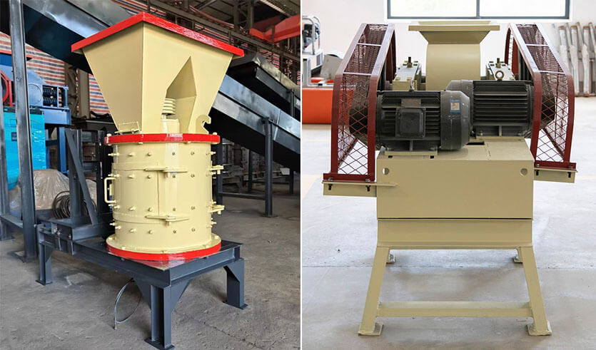 compound and roller crusher