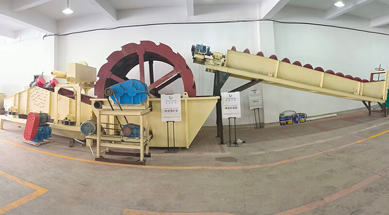 sand washing plant machine
