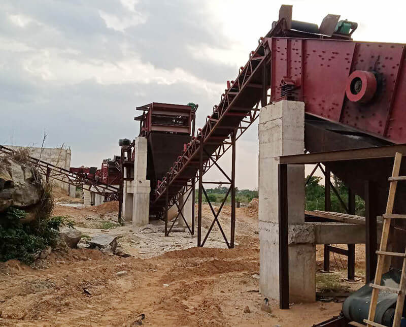 Fluorspar Stone Crushing and Washing Plant