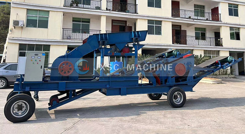 mobile hammer crusher