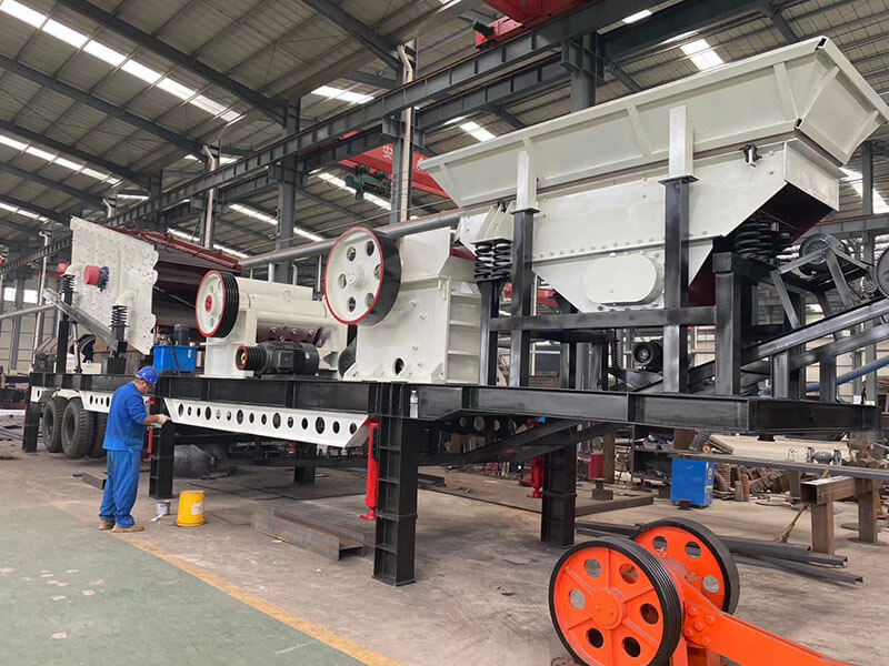 mobile jaw crusher