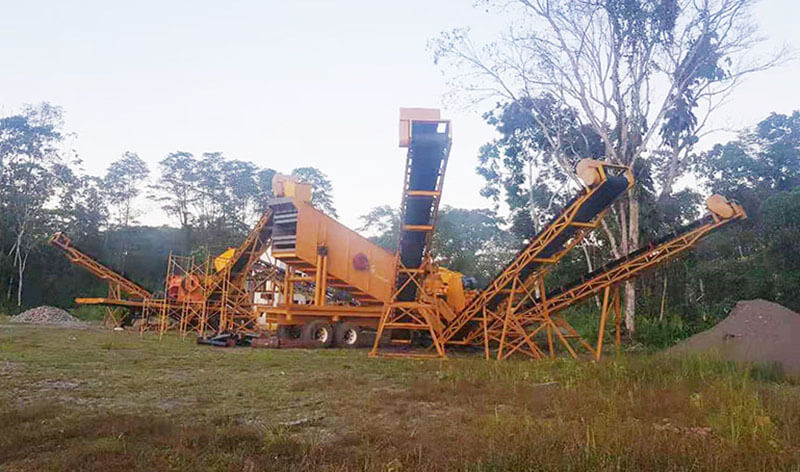 Zircon sand making plant