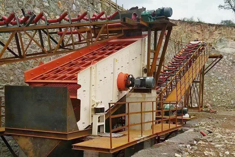 flint sand vibrating screen