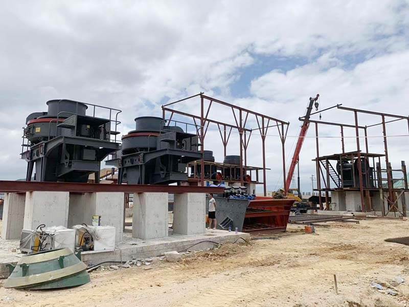 sand making plant